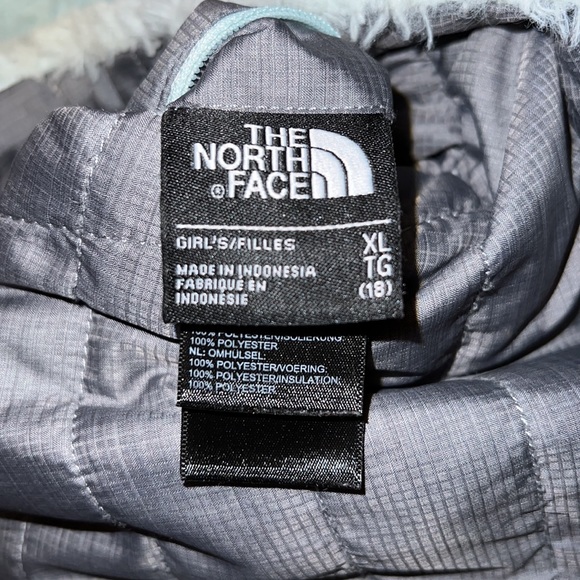 THE NORTH FACE MOSSBUD SWIRL REVERSIBLE INSULATED JACKET GIRLS' - Picture 5 of 6